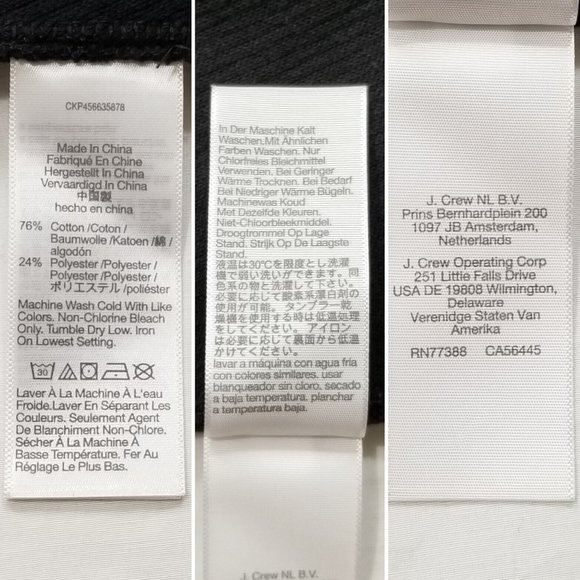 MADEWELL Jacquard Knot-Front Tee Top 5439E1M - Picture 12 of 12